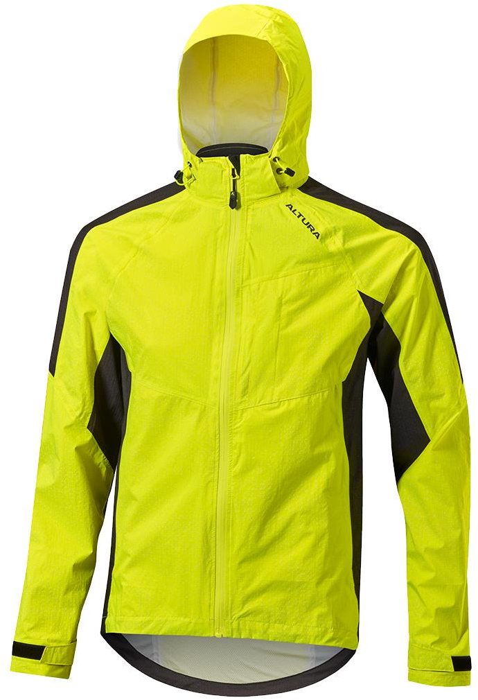 Altura  Mens Nightvision Tornado Waterproof Cycling Jacket 2XL HI-VIZ YELLOW