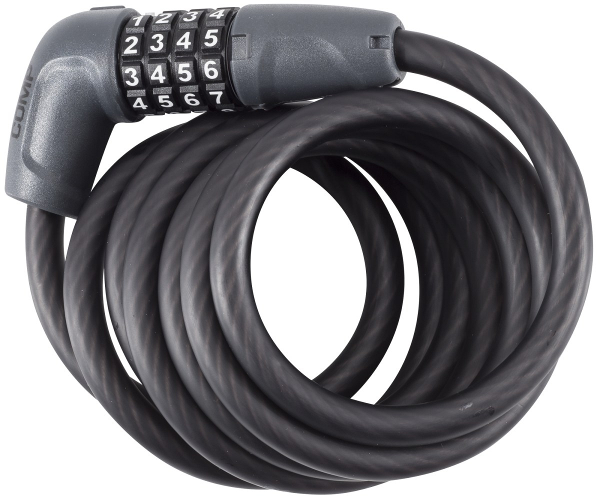 Bontrager  Comp Combo Cable Lock 10MM X 180CM (70.9 BLACK