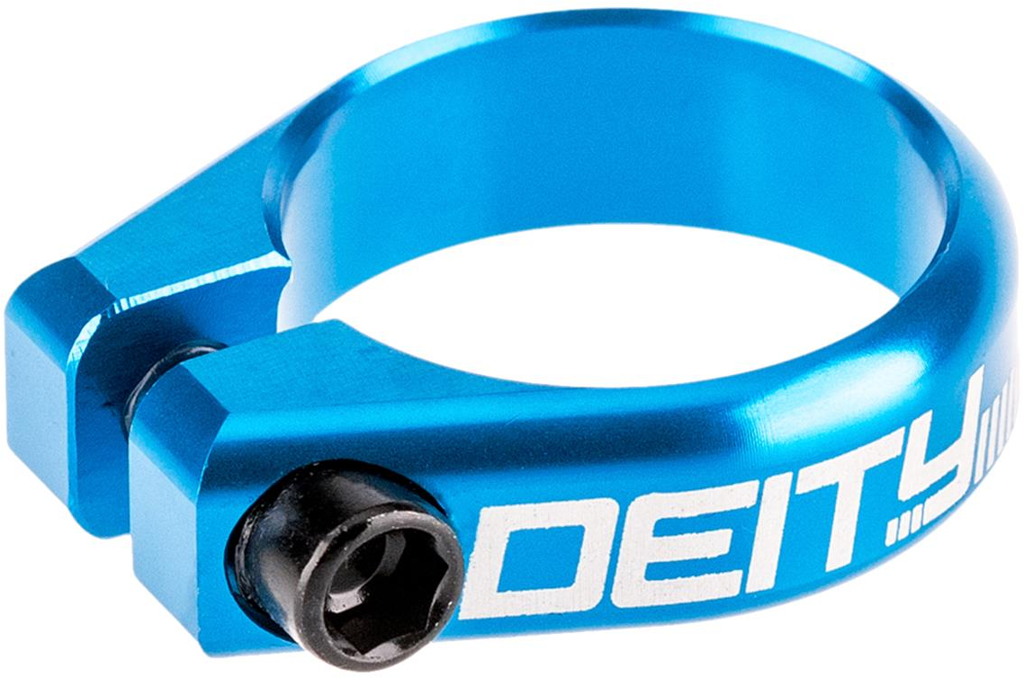 Deity  Circuit Seatpost Clamp 36.4MM BLUE