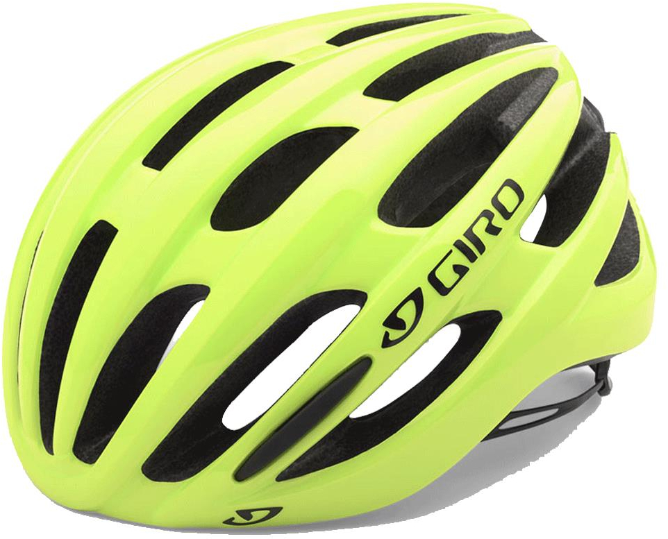 Giro  Foray Mens Road Cycling Helmet S 51-55CM HIGHLIGHT YELLOW