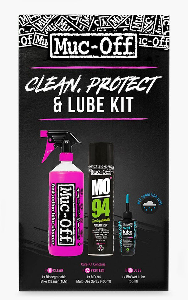 Muc-Off  Bike Wash, Protect and Lube Kit