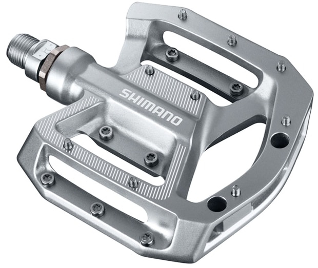 Shimano  PD-GR500 MTB Flat Pedals  9/16 INCHES Silver