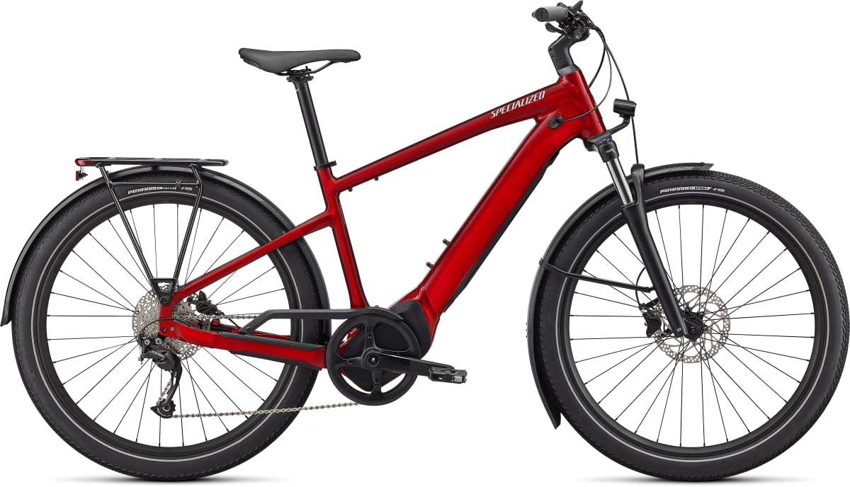 Specialized 2022  Vado 3.0 Electric Hybrid Bike M Red Tint / Silver Reflective