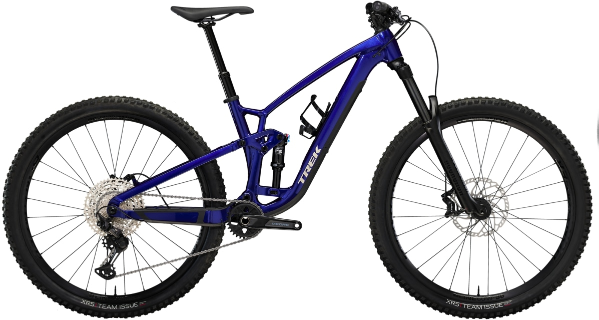 Trek 2023  Fuel EX 7 Gen 6 Full Suspension Mountain Bike M - 29 WHEEL HEX BLUE