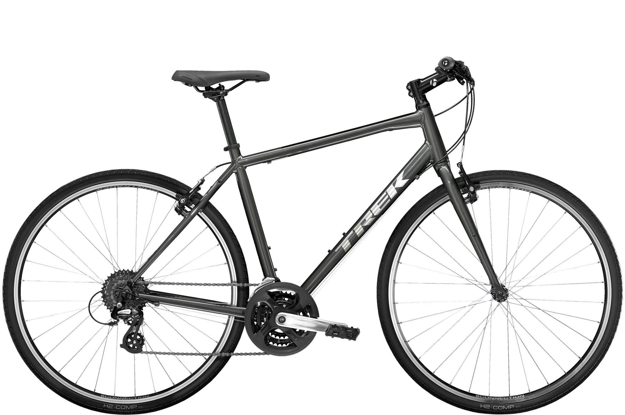 Trek 2023  FX 1 Hybrid Bike in Lithium Grey XXL LITHIUM GREY