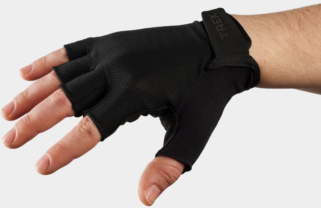 Trek  Solstice Gel Unisex Cycling Gloves XS BLACK