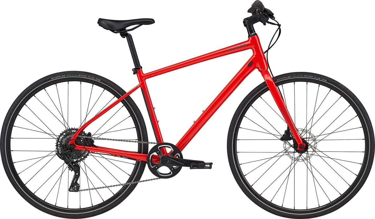 Cannondale  Quick 4 Men’s Hybrid Bike MD Rally Red