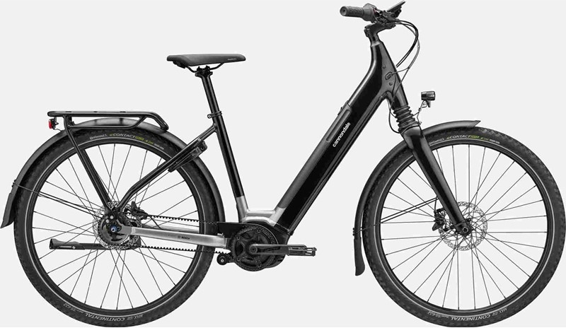 Cannondale  Mavaro Neo 3 Low StepThru Electric Hybrid Bike Medium Black
