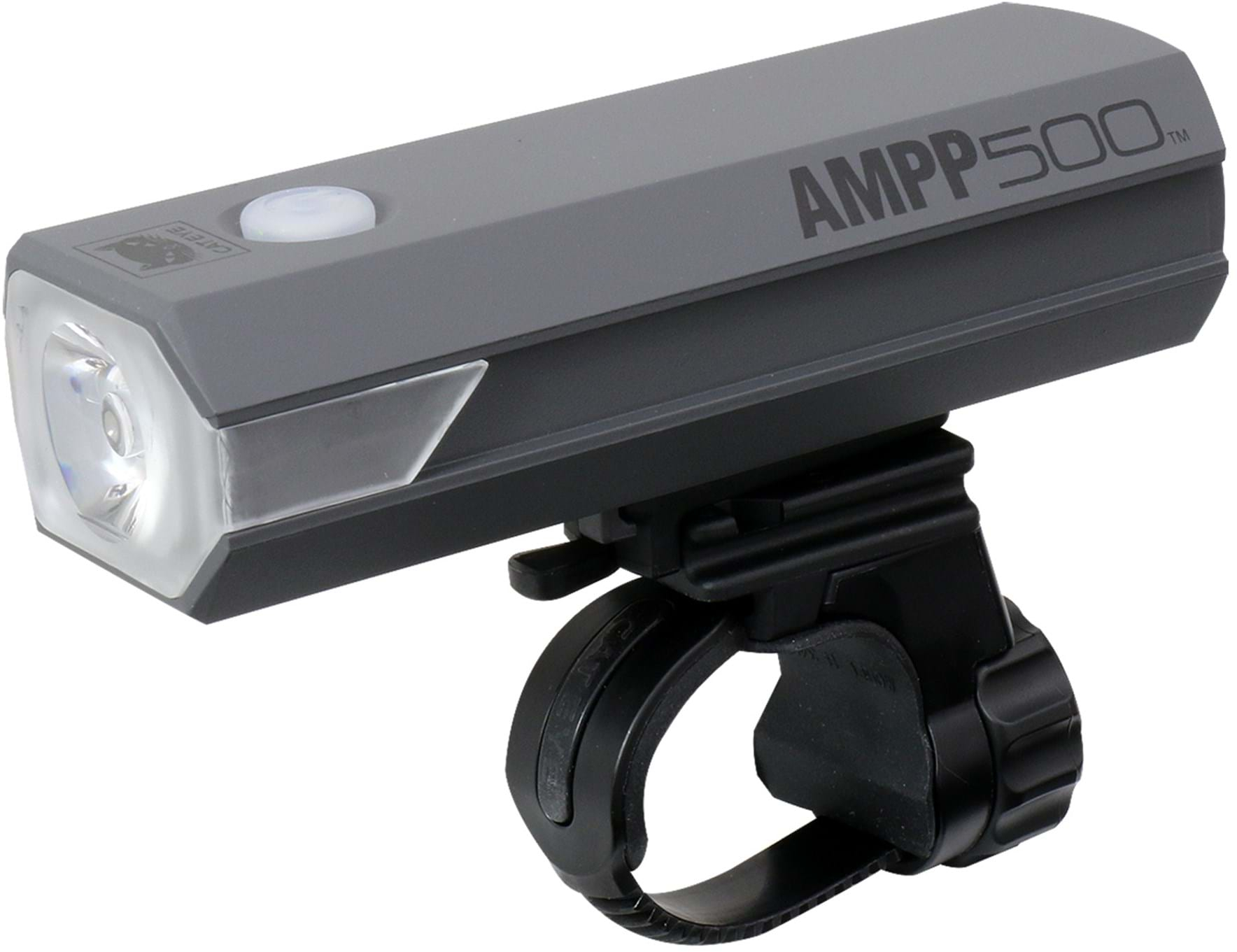 Cateye  Ampp 500 Front Cycle Light  GREY