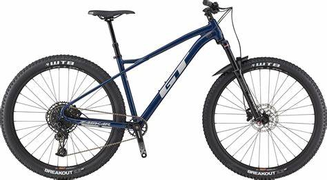 Cycles UK GT 2021  Zaskar LT AL Elite Hardtail Mountain Bike in Dark Blue Small Dark Blue