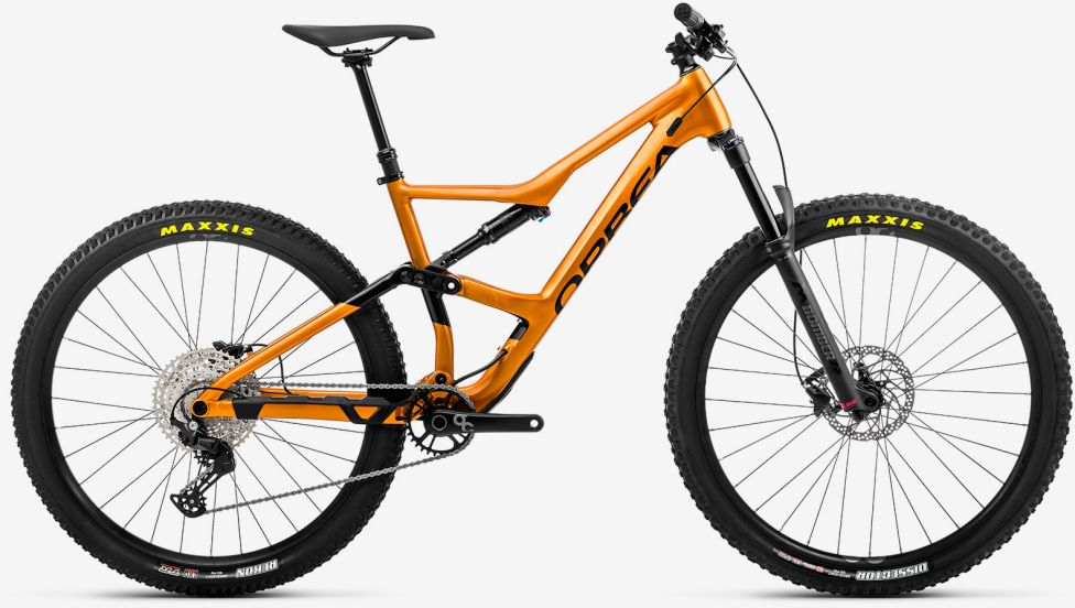 Orbea 2023  Occam H30 Full Suspension Mountain Bike M Leo Orange-Black