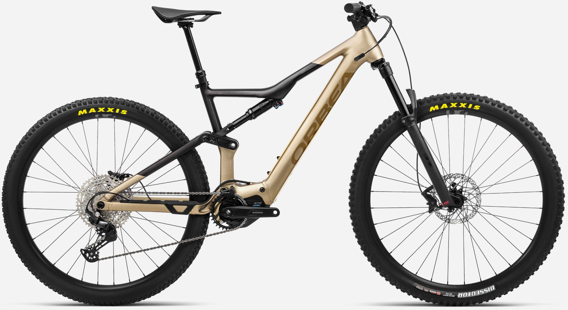 Orbea 2023  RISE H30 Electric Mountain Bike S Baobab Brown-Cosmic Brown
