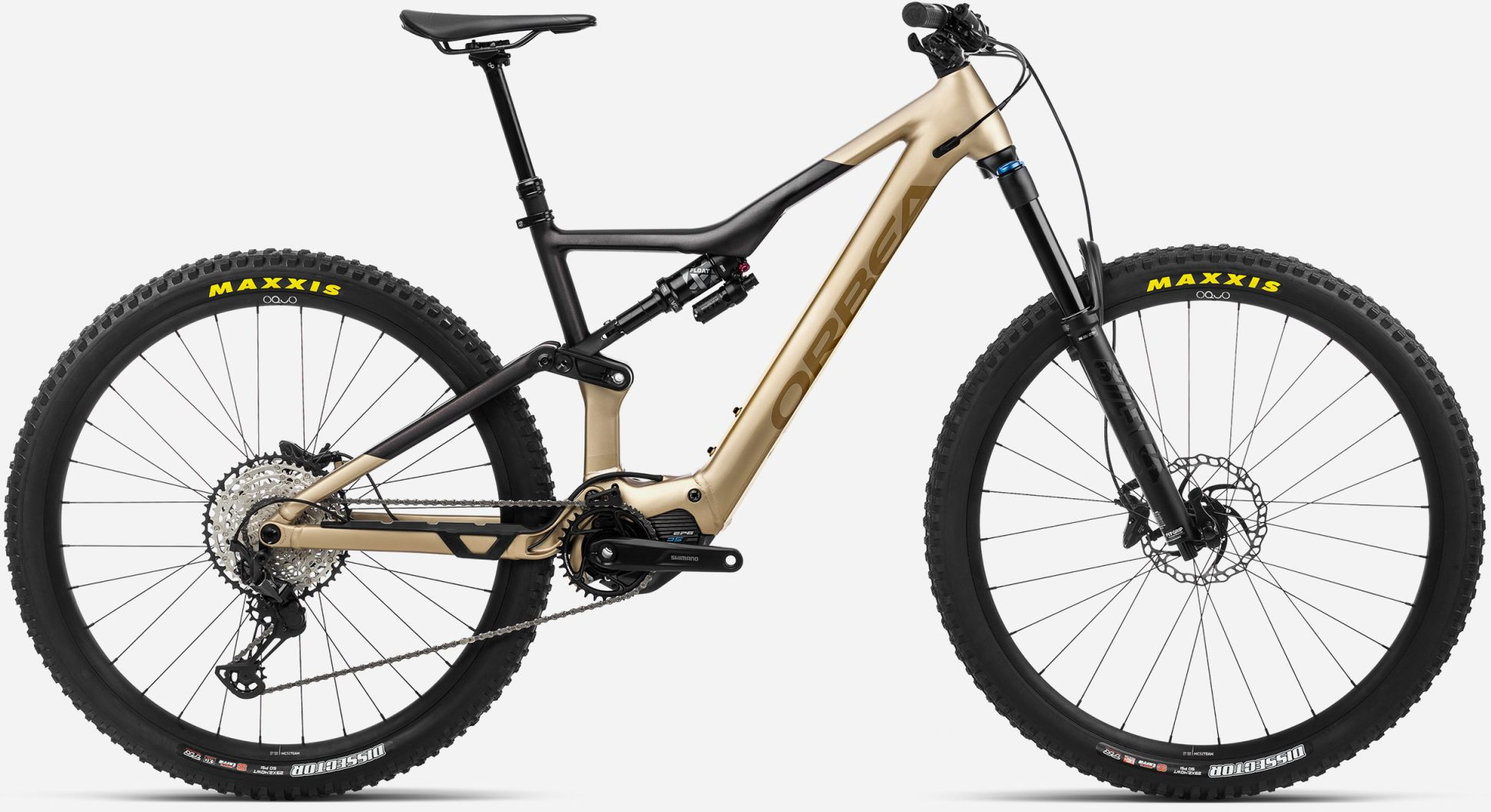Orbea 2023  Rise H10 Electric Mountain Bike L Baobab Brown-Cosmic Brown