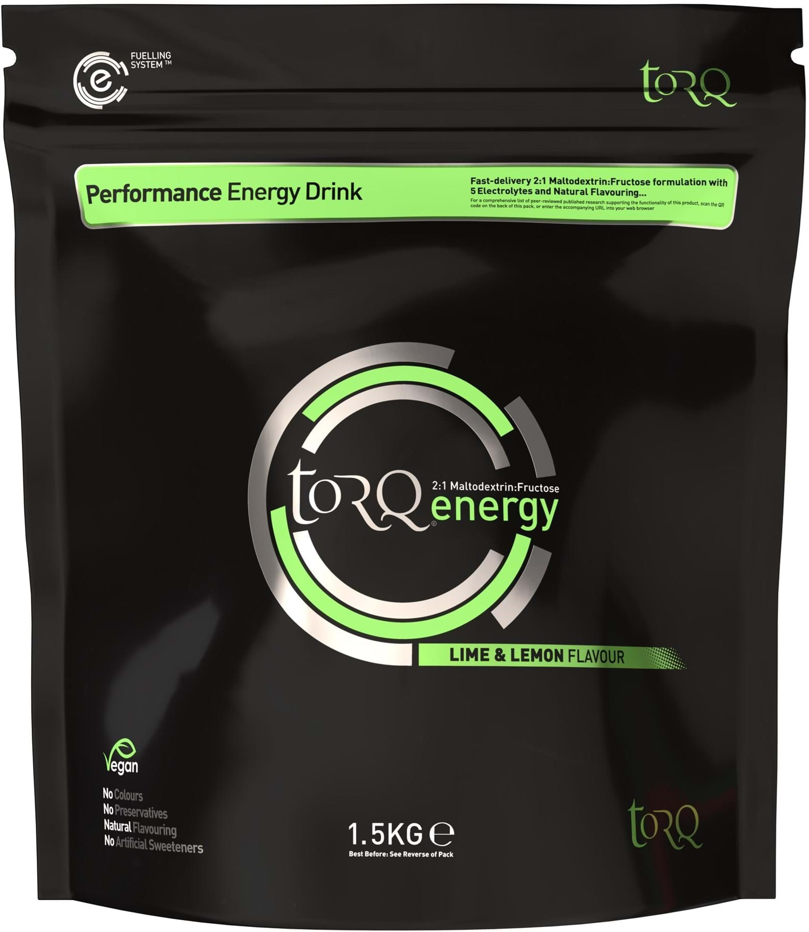 TORQ  Energy Drink 1 X 1.5KG NO SIZE LIME & LEMON