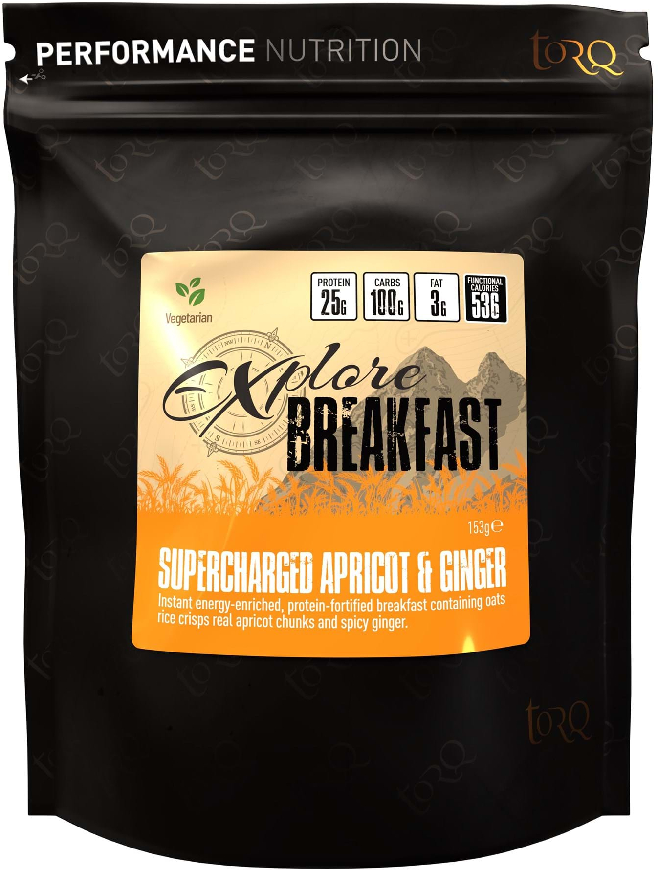 TORQ  Explore Breakfast Cereal 146G 146G APRICOT & GINGER