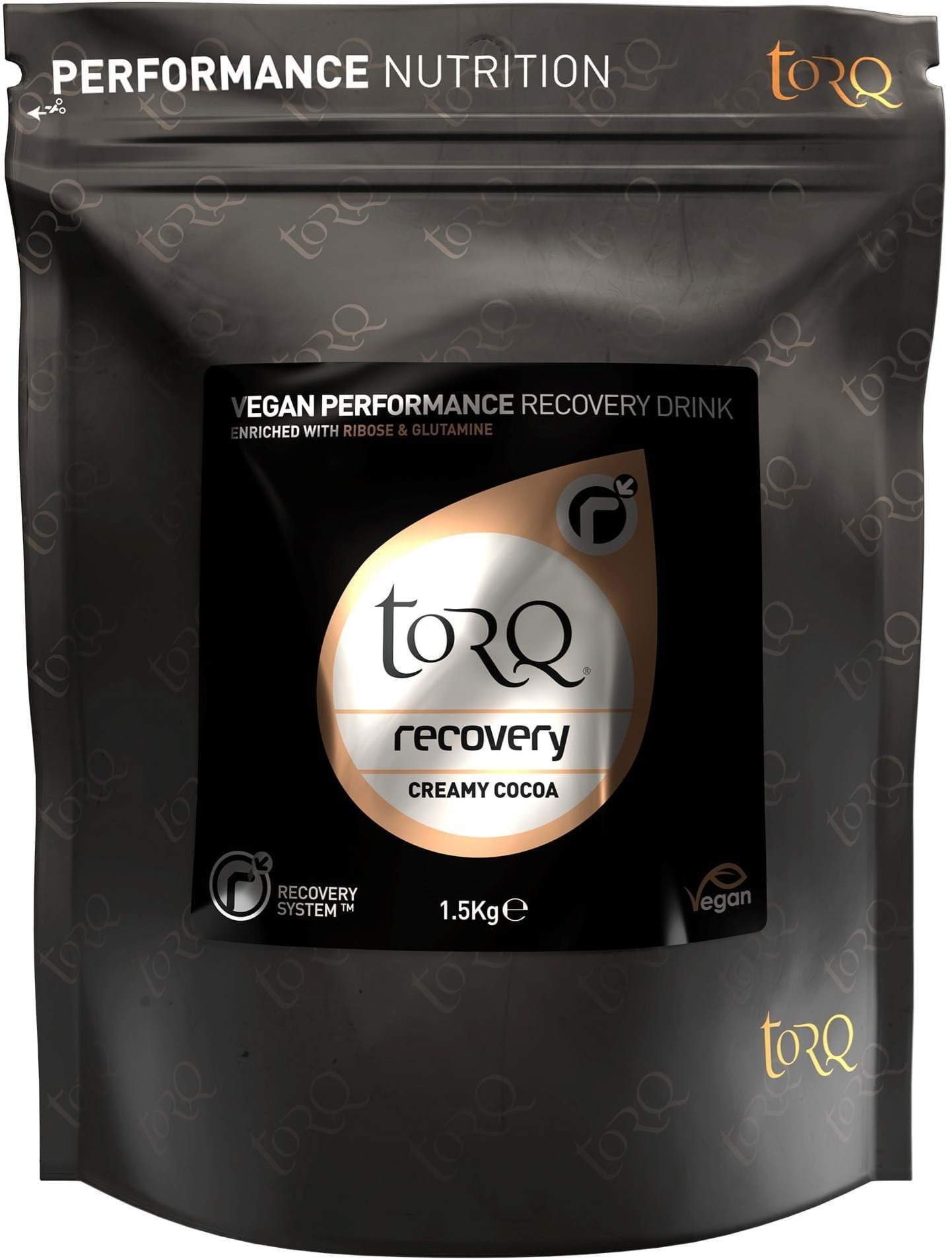 TORQ  Vegan Recovery Drink 1 X 1.5KG NO SIZE CREAMY & COCOA