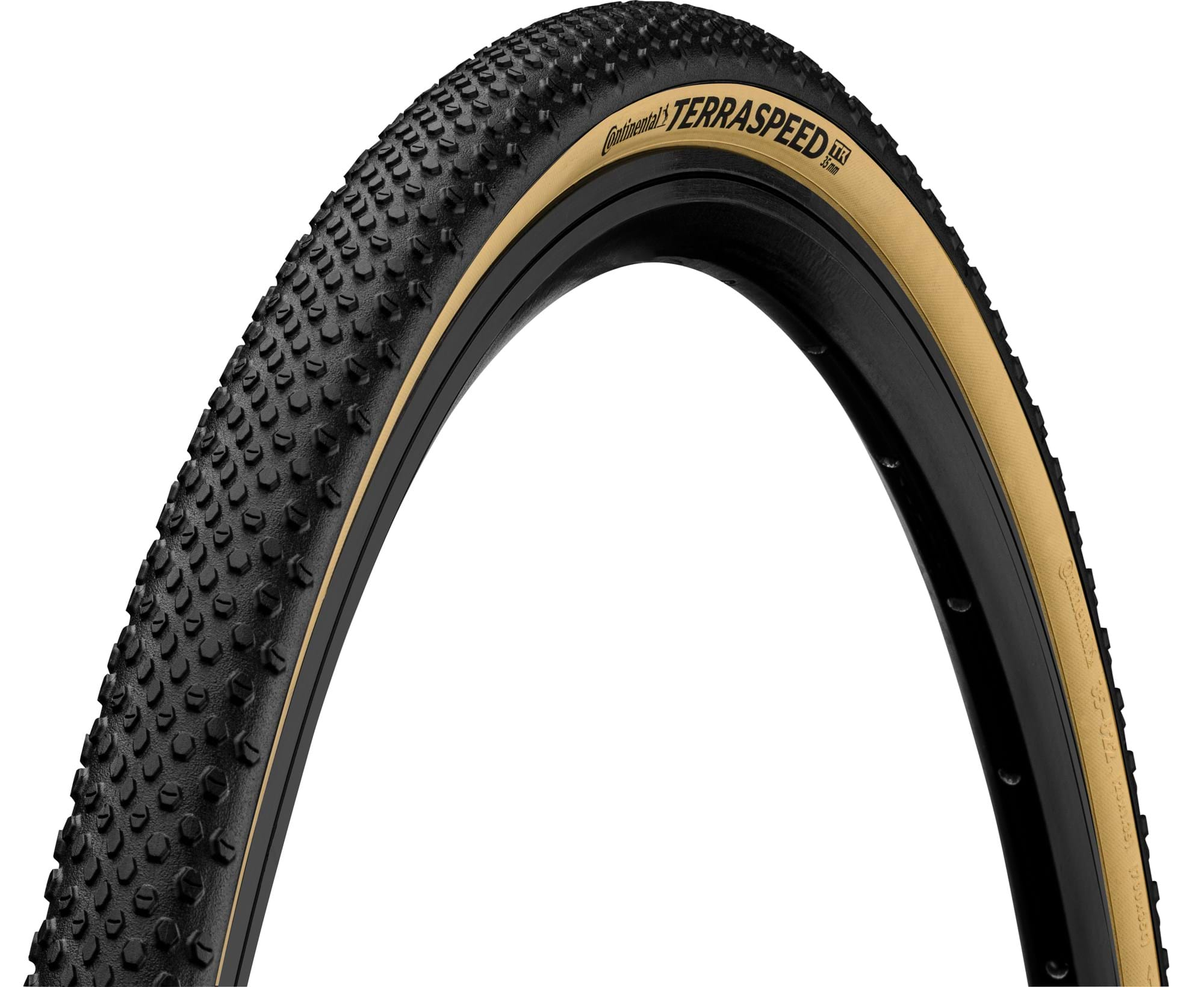 Continental  Terra Speed Protection Tyre Foldable BlackChili Compound  27.5 X 1.50 INCHES BLACK/CREAM