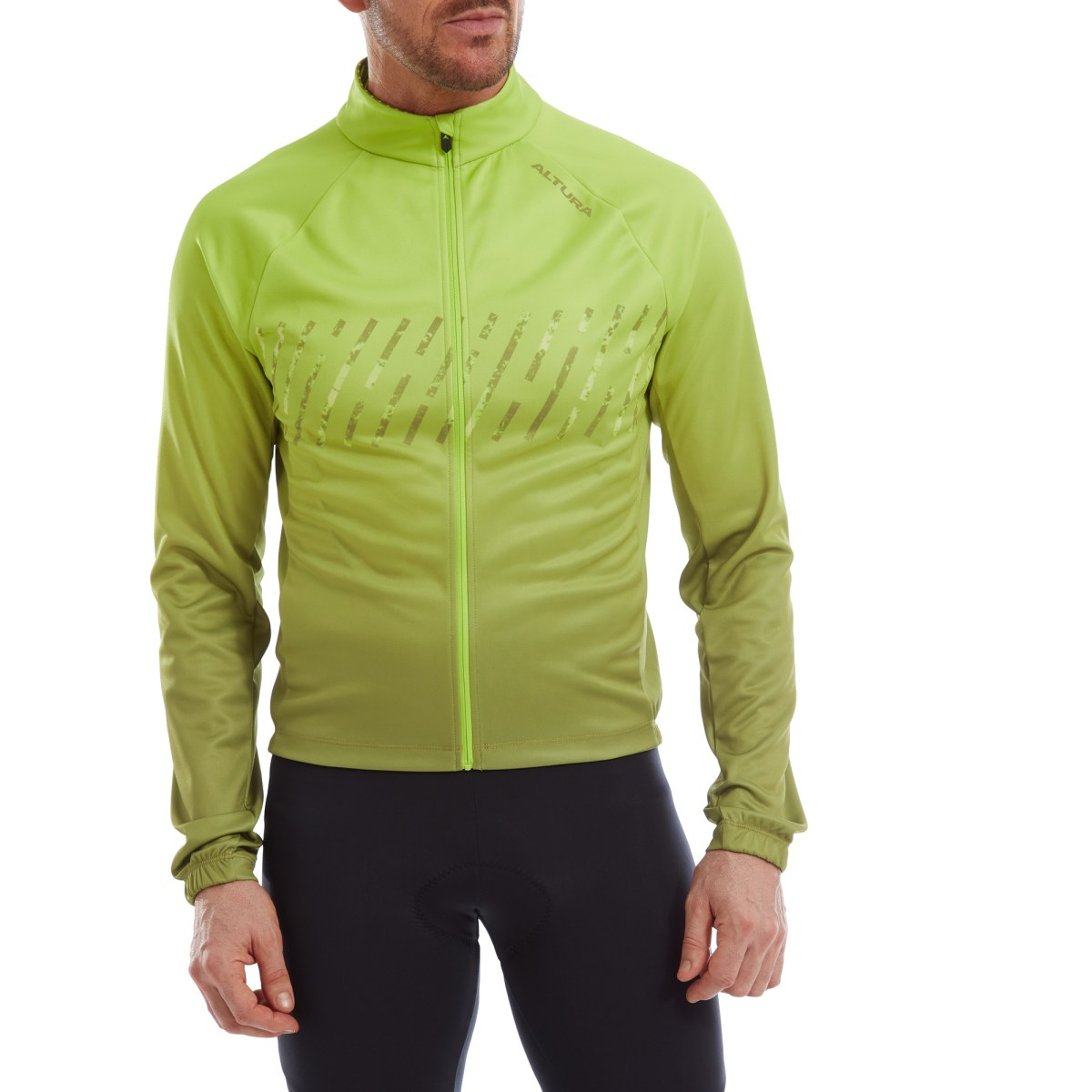Altura  Airstream Mens Long Sleeve Cycling Jersey 2XL LIME