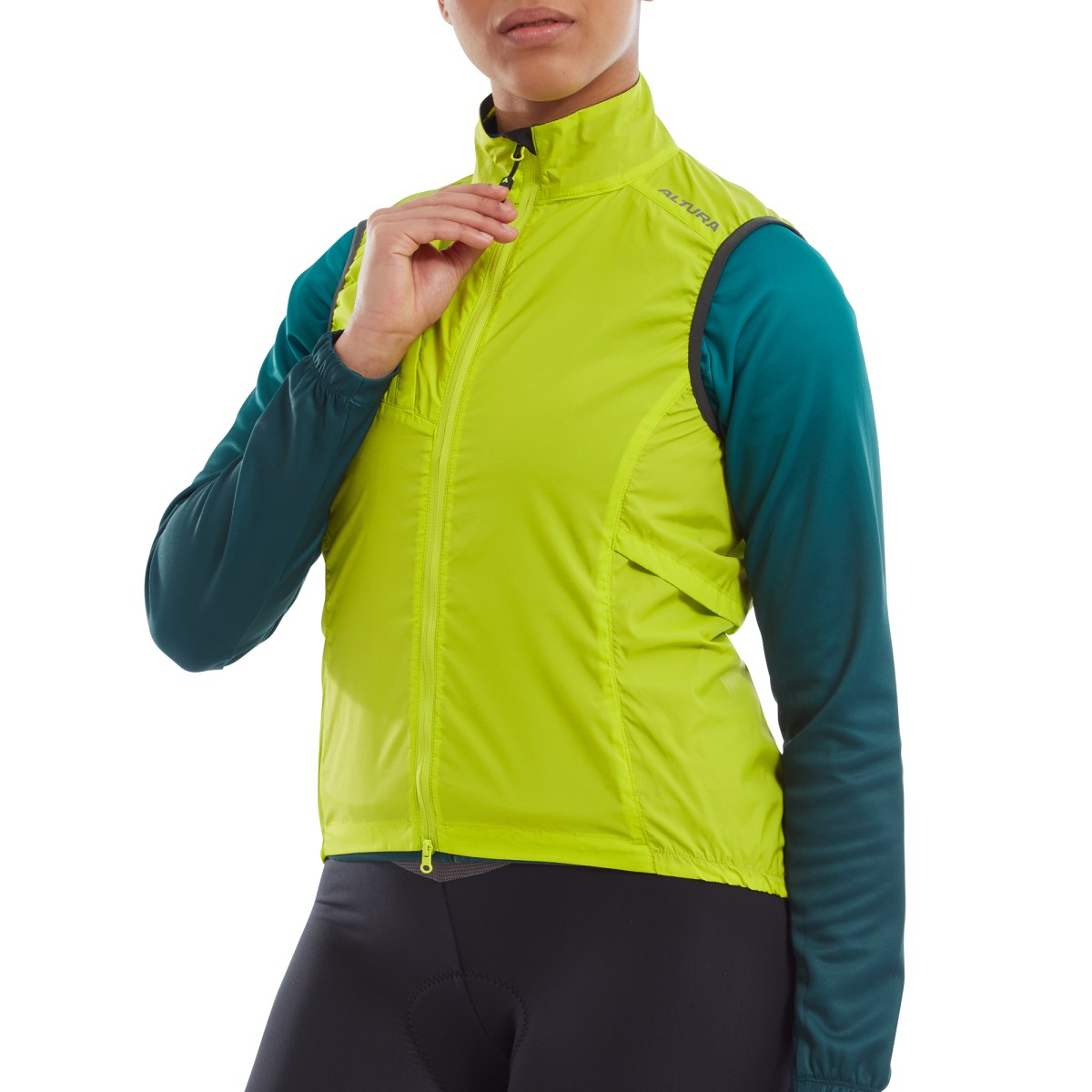Altura  Airstream Women’s Windproof Gilet 16 LIME