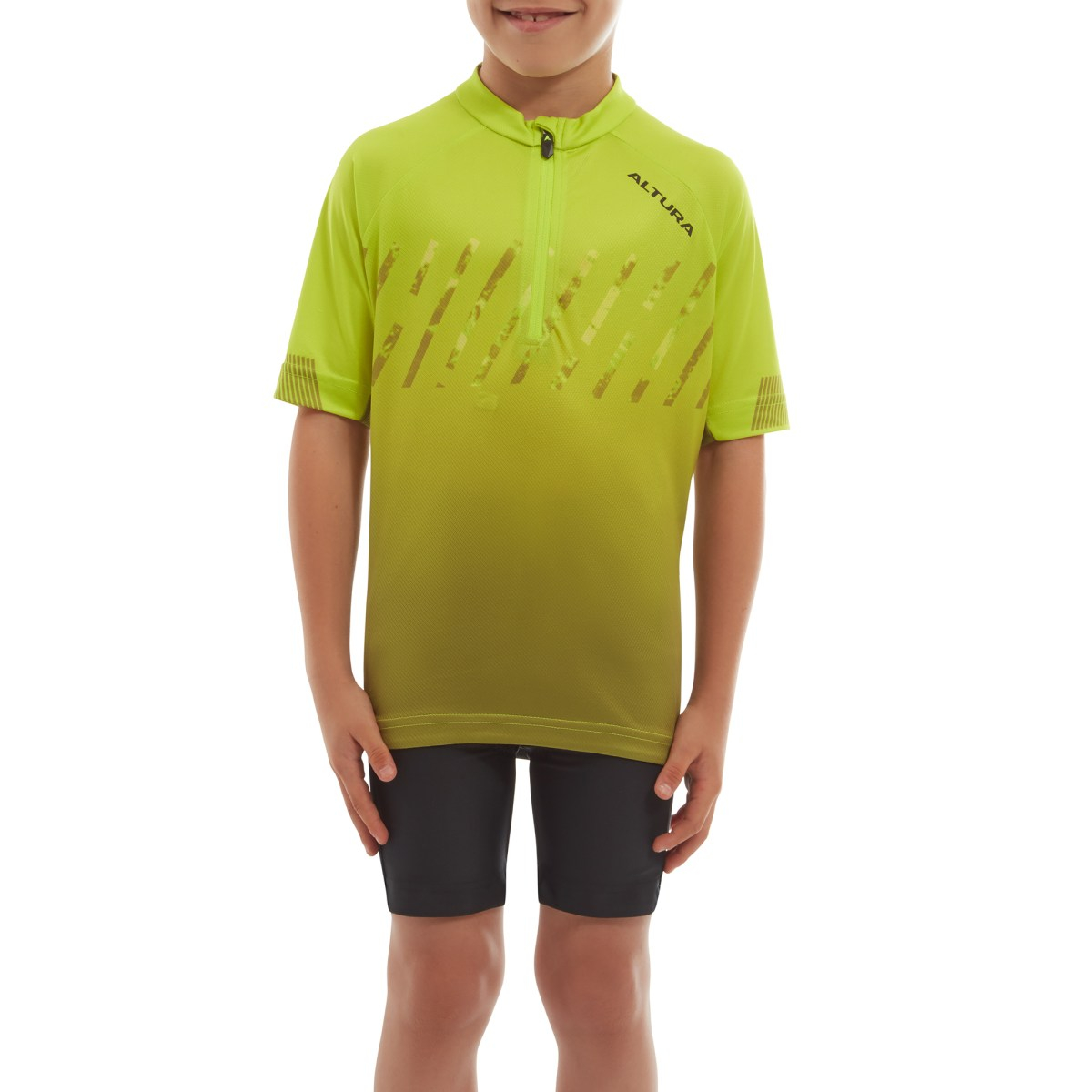 Altura  Kids Airstream Short Sleeve Cycling Jersey 9 to 10 Years LIME