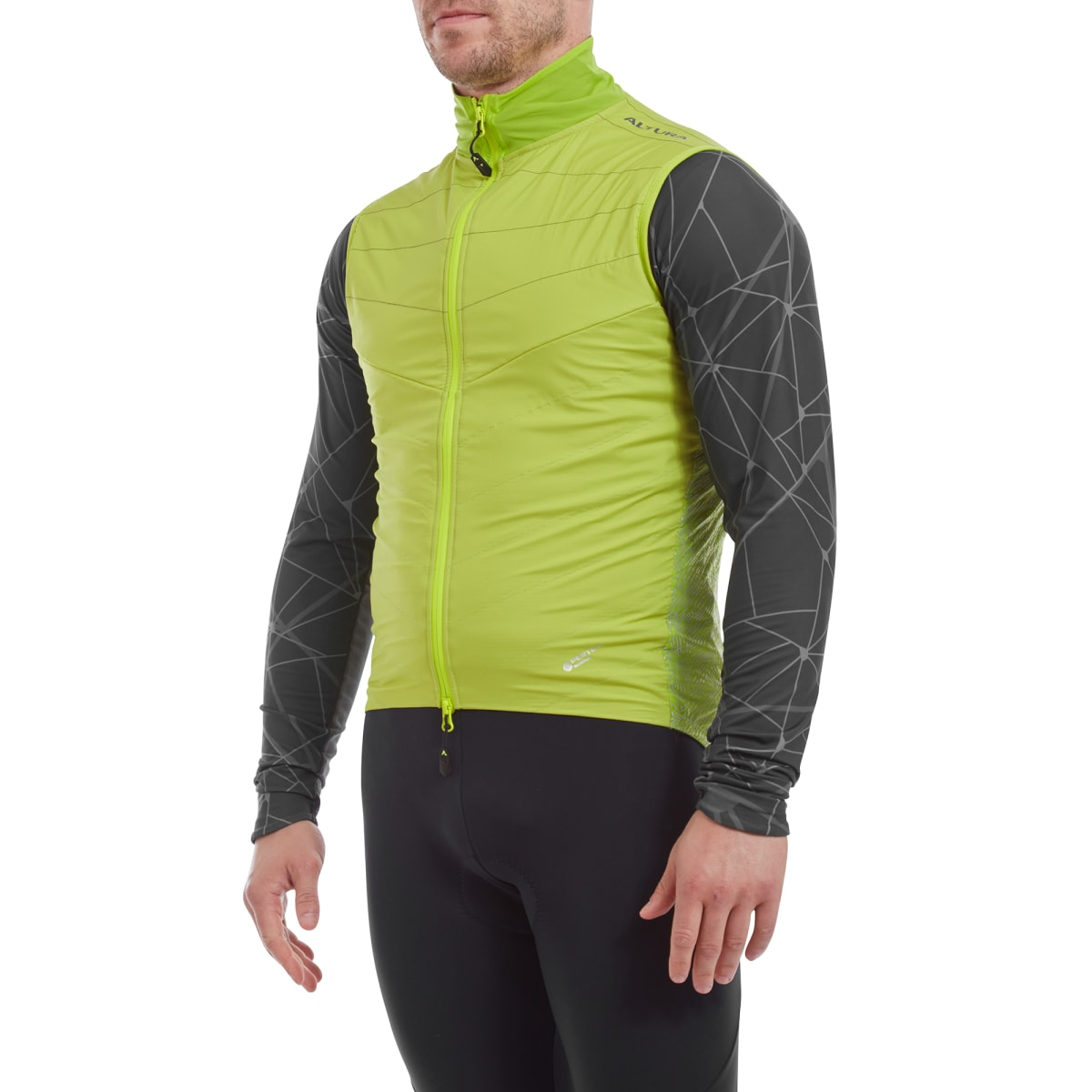 Altura  Rocket Mens Insulated Semi-fitted Packable Gilet M LIME