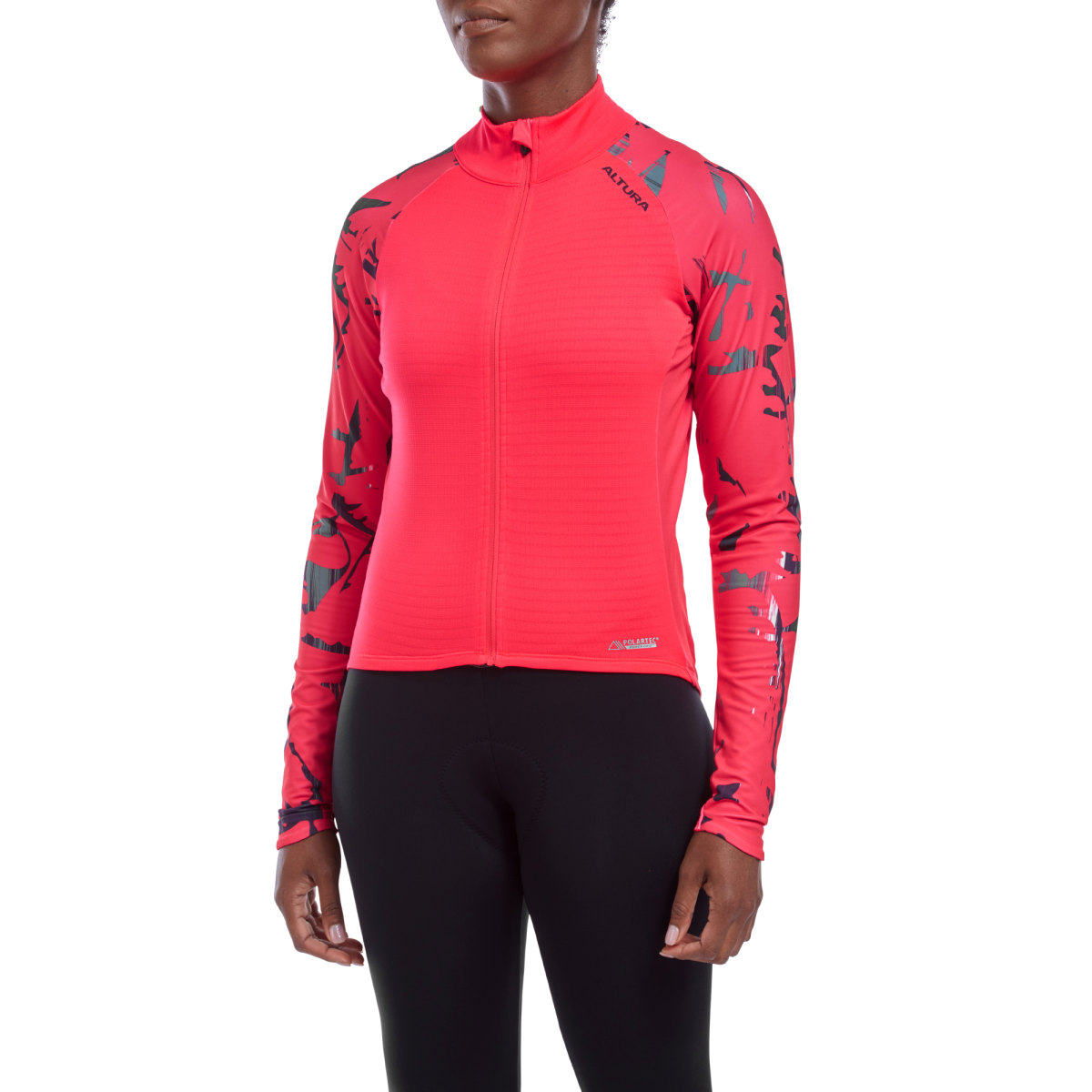 Altura  Icon Long Sleeve Womens Windproof Jersey 12 PINK