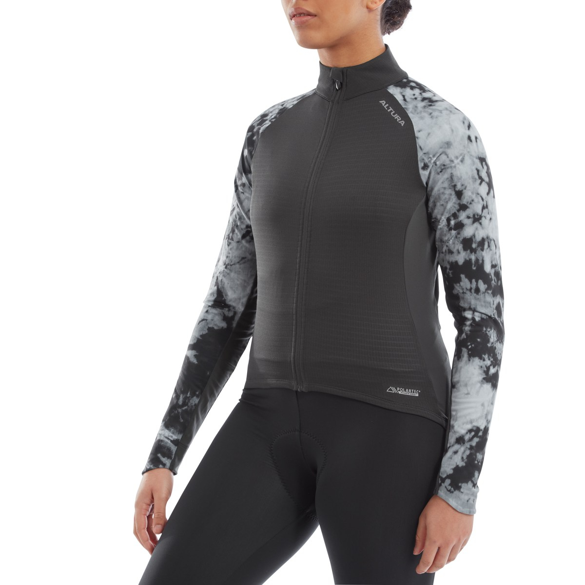 Altura  Icon Long Sleeve Womens Windproof Jersey  BLACK MIX