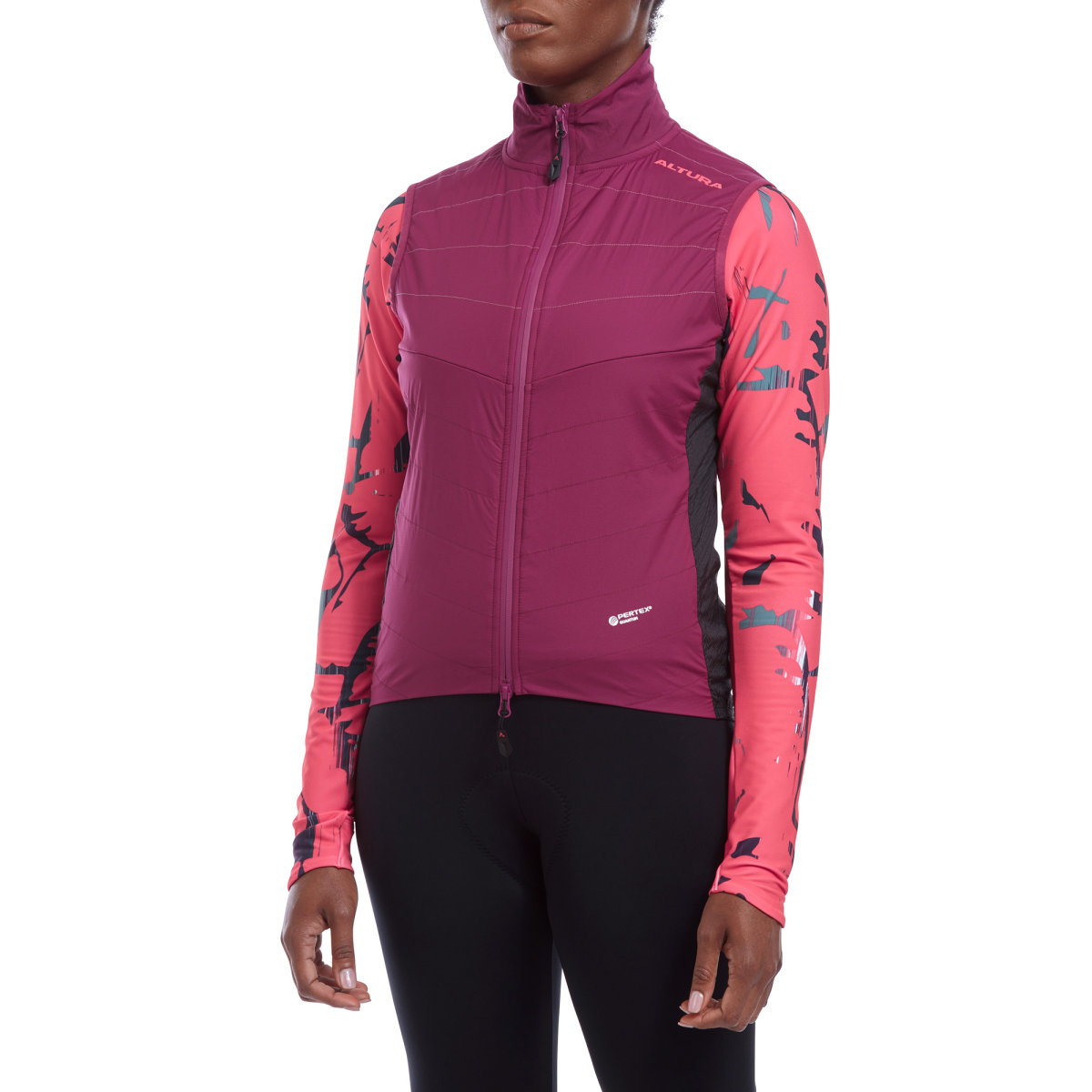 Altura  Rocket Womens Insulated Semi-fitted Packable Gilet 8 PURPLE