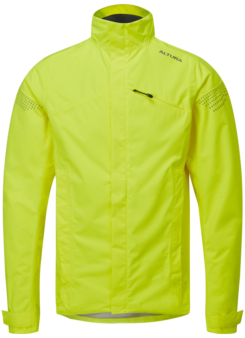 Cycles UK Altura  Nevis Nightvision Mens Jacket  M YELLOW