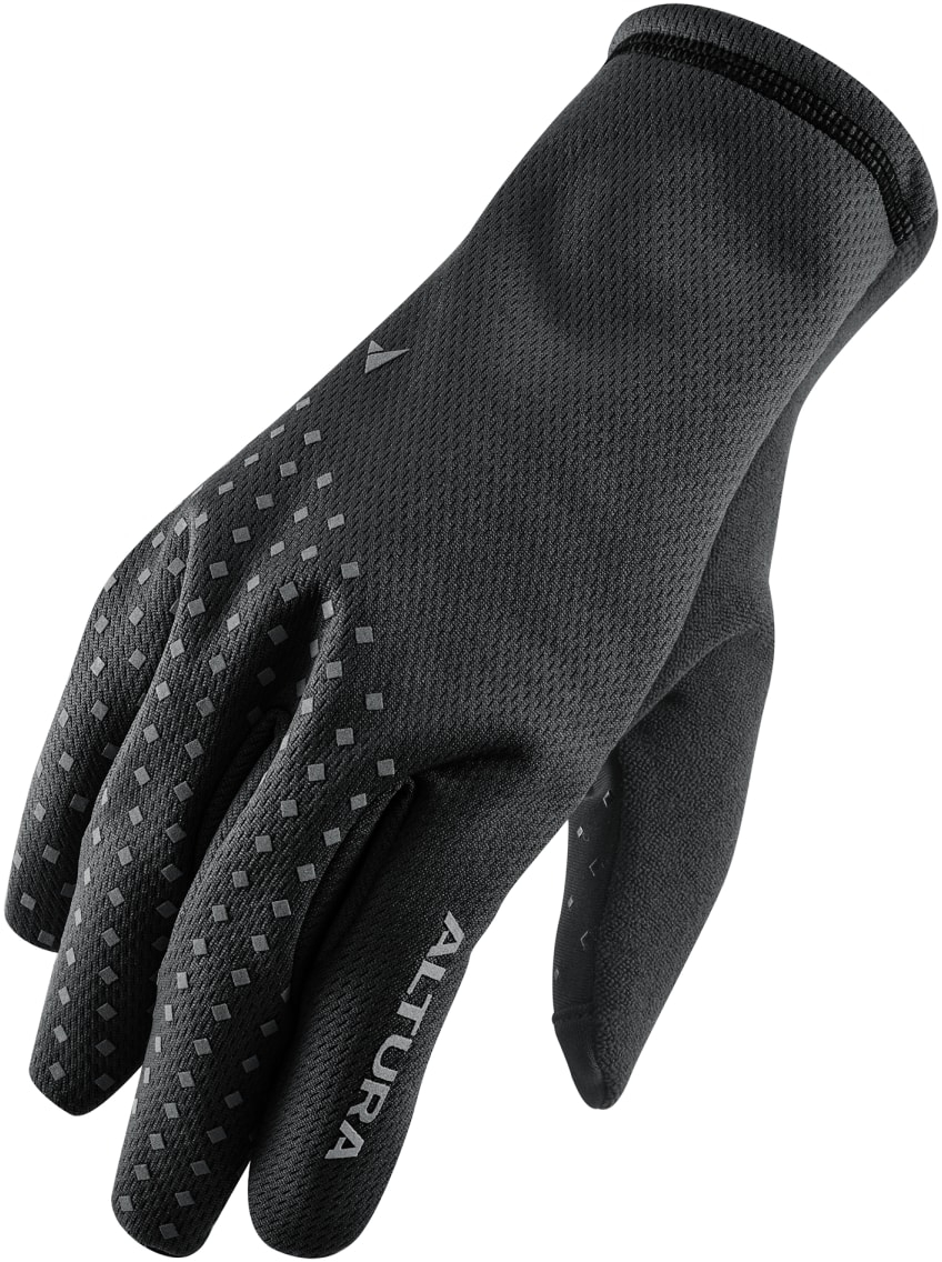 Cycles UK Altura  Nightvision Unisex Windproof Fleece Cycling Gloves 2XL BLACK