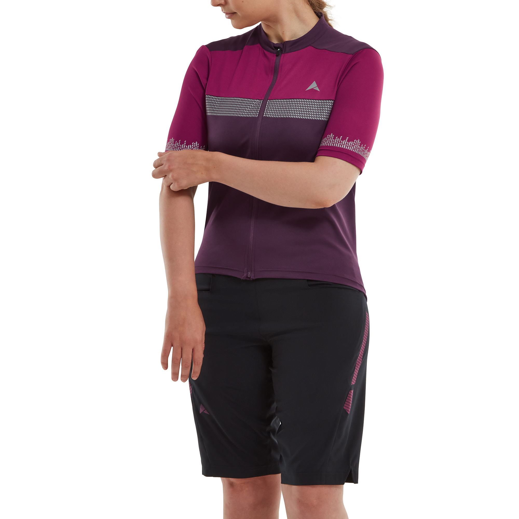 Altura  Nightvision Women’s Short Sleeve Cycling Jersey 10 PURPLE