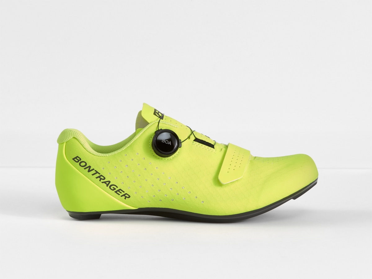 Bontrager  Circuit Road Cycling Shoes 44 RADIOACTIVE YELLOW