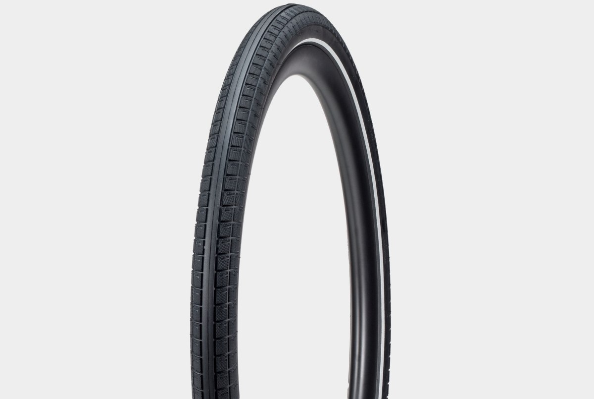 Bontrager  E6 Hard-Case Lite E-Bike Tyre 700C X 50MM 700C X 50MM BLACK/REFLECTIVE