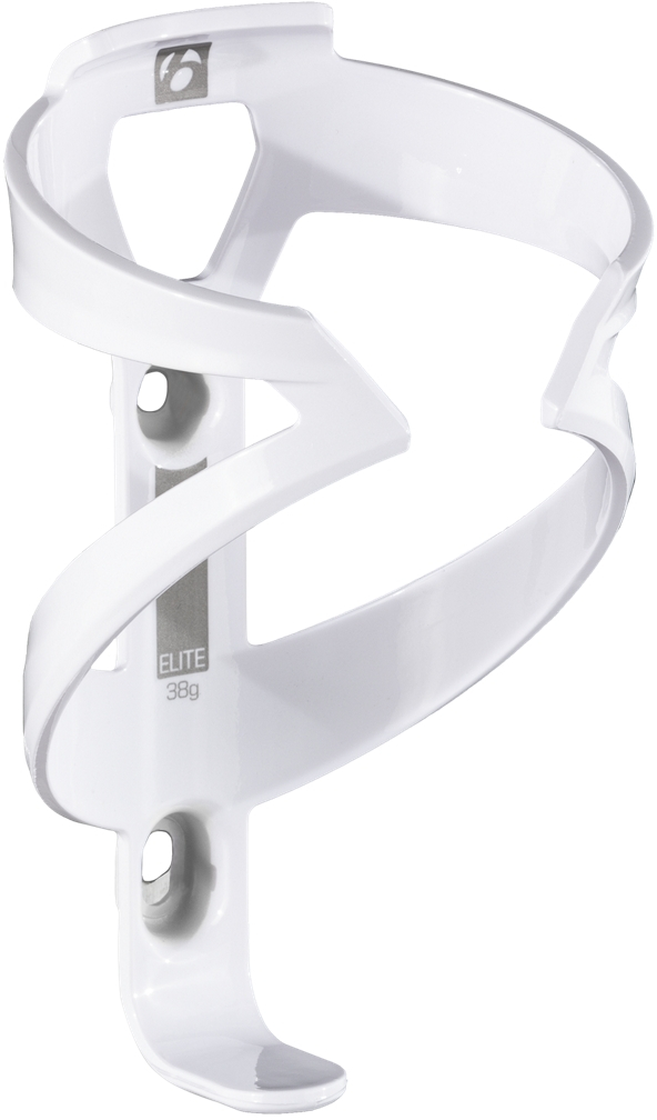 Bontrager  Elite Recycled Water Bottle Cage ONE SIZE WHITE