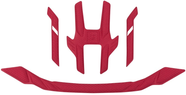Bontrager  Quantum MIPS Helmet Pad Set in Red QUANTUM MIPS PAD (ALL SIZES) RED