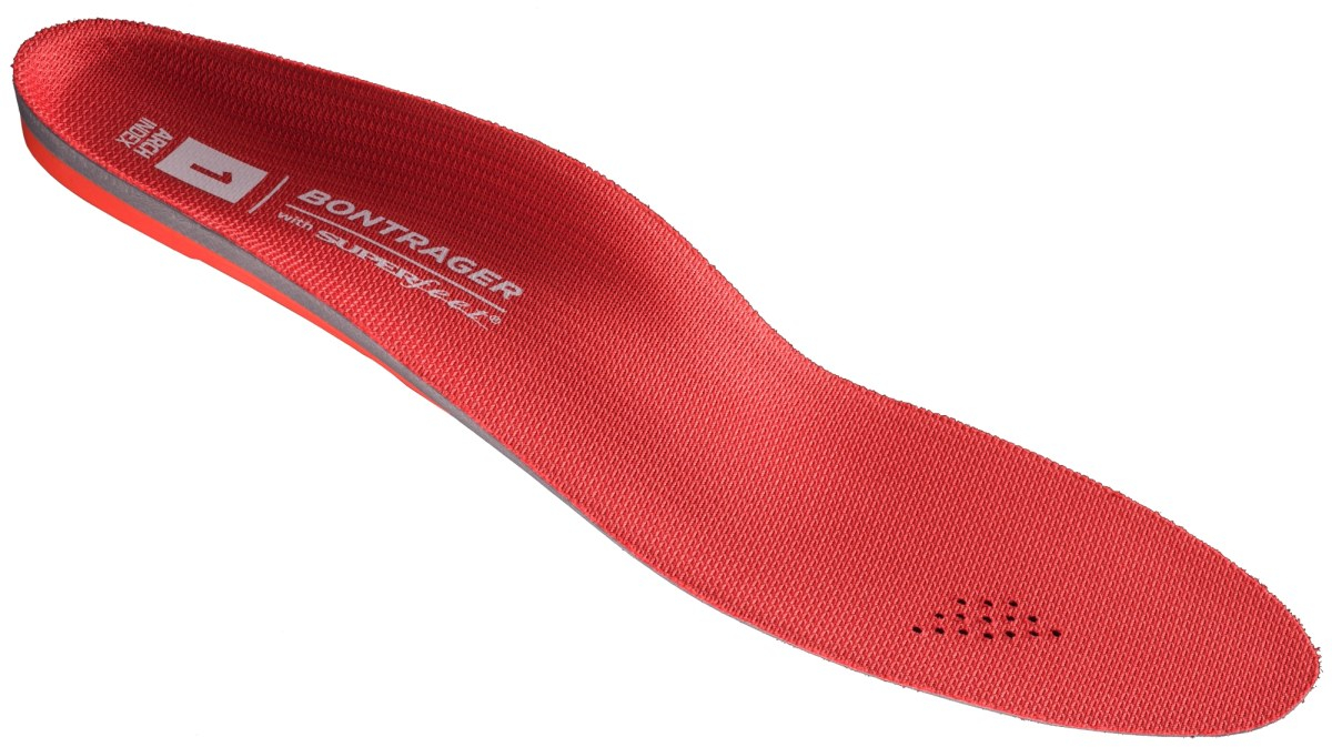 Bontrager  inForm BioDynamic Low Arch Insoles SHOE SIZES (36 to 38.5) RED