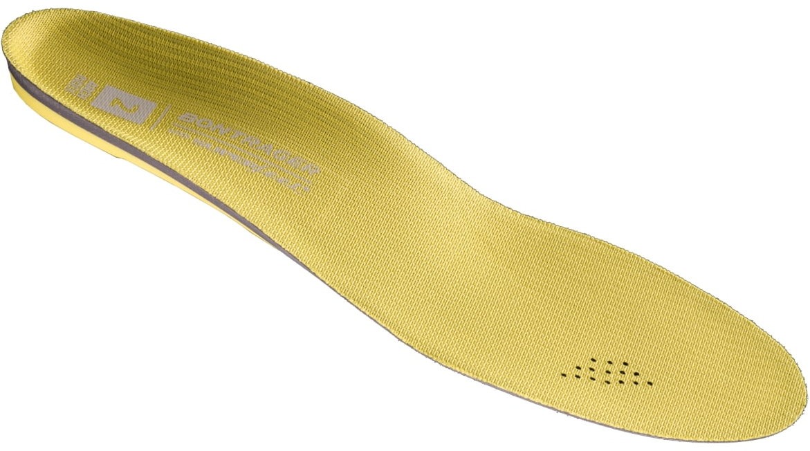 Bontrager  inForm BioDynamic Mid Arch Insoles 46 to 48 YELLOW