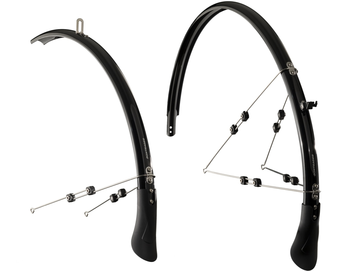 Cycles UK Bontrager  NCS 700c Mudguard 700C X 18-25MM, FRONT AND REAR BLACK