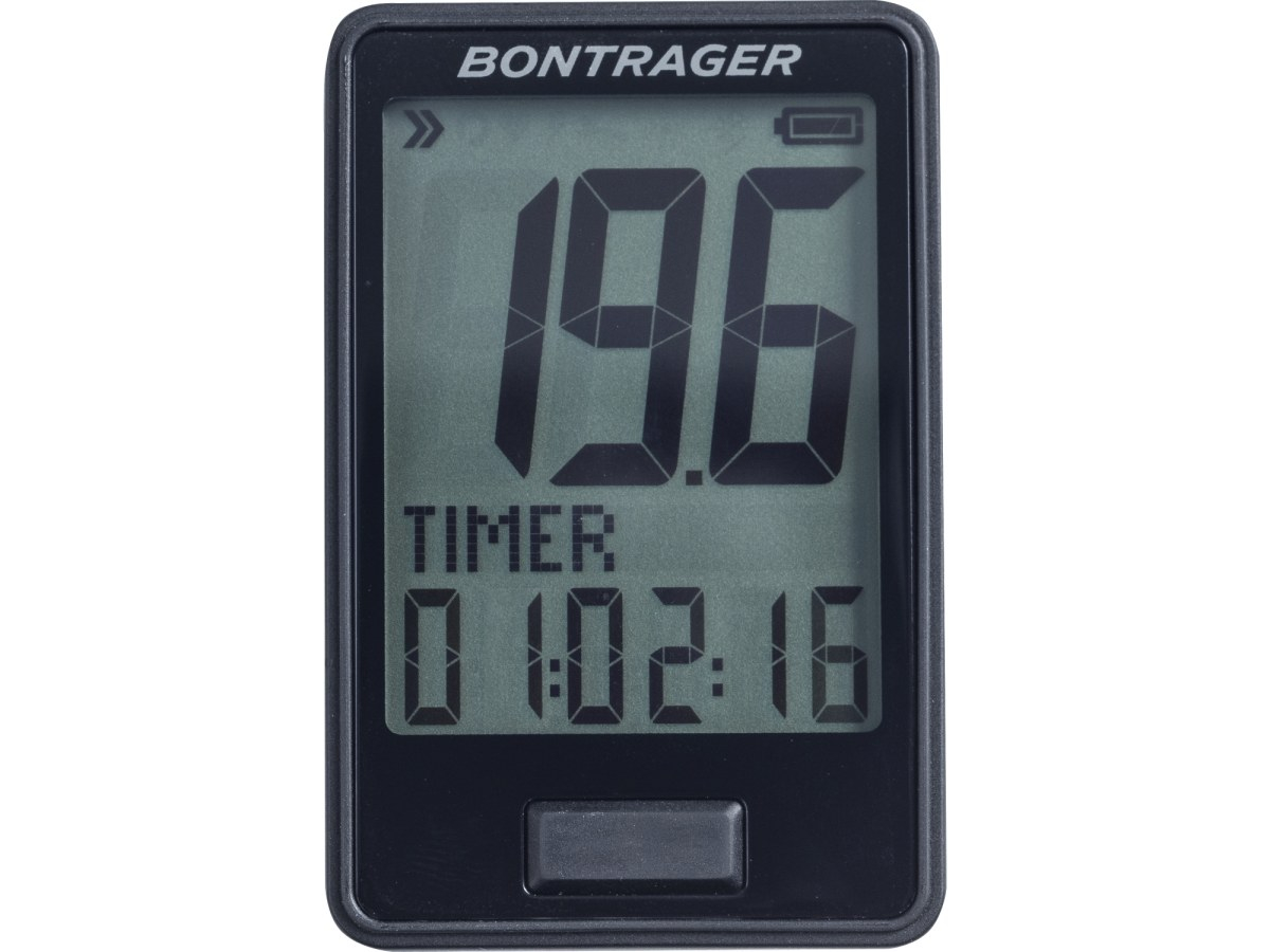 Bontrager  RIDEtime Cycling Computer ONE SIZE BLACK