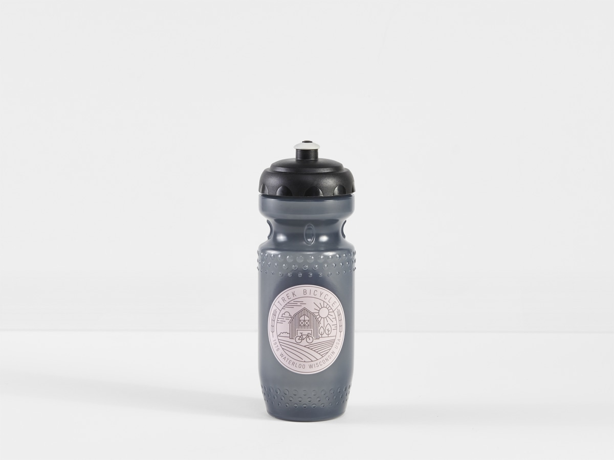 Cycles UK Bontrager Trek Barn Water Bottle Slate and Pink 591 ml 20 OZ (591 ML) SLATE/PINK