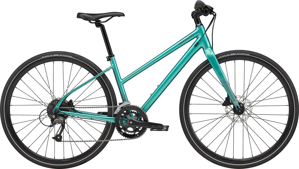 Cannondale  Quick Women’s 3 Remixte Hybrid Bike LG Turquoise