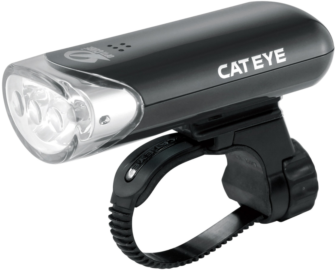 Cateye  EL135 3 LED Front Battery Operated Cycle Light  NO COLOUR