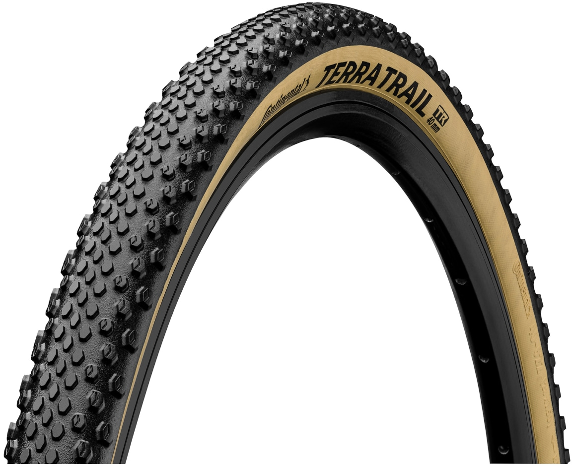 Continental  Terra Trail Protection Gravel Tyre Foldable Puregrip Compound 650X47B BLACK/CREAM