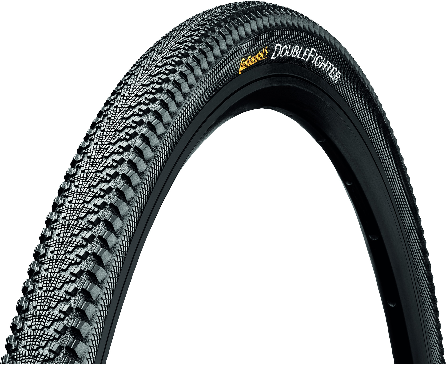 Continental  Double Fighter III Tyre Wire Bead 24X2.00 BLACK/BLACK