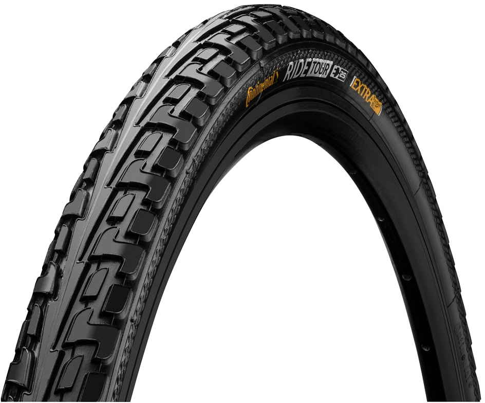 Continental  Ride Tour Rigid Tyre Wire Bead 27.5 X 1.60 BLACK/BLACK