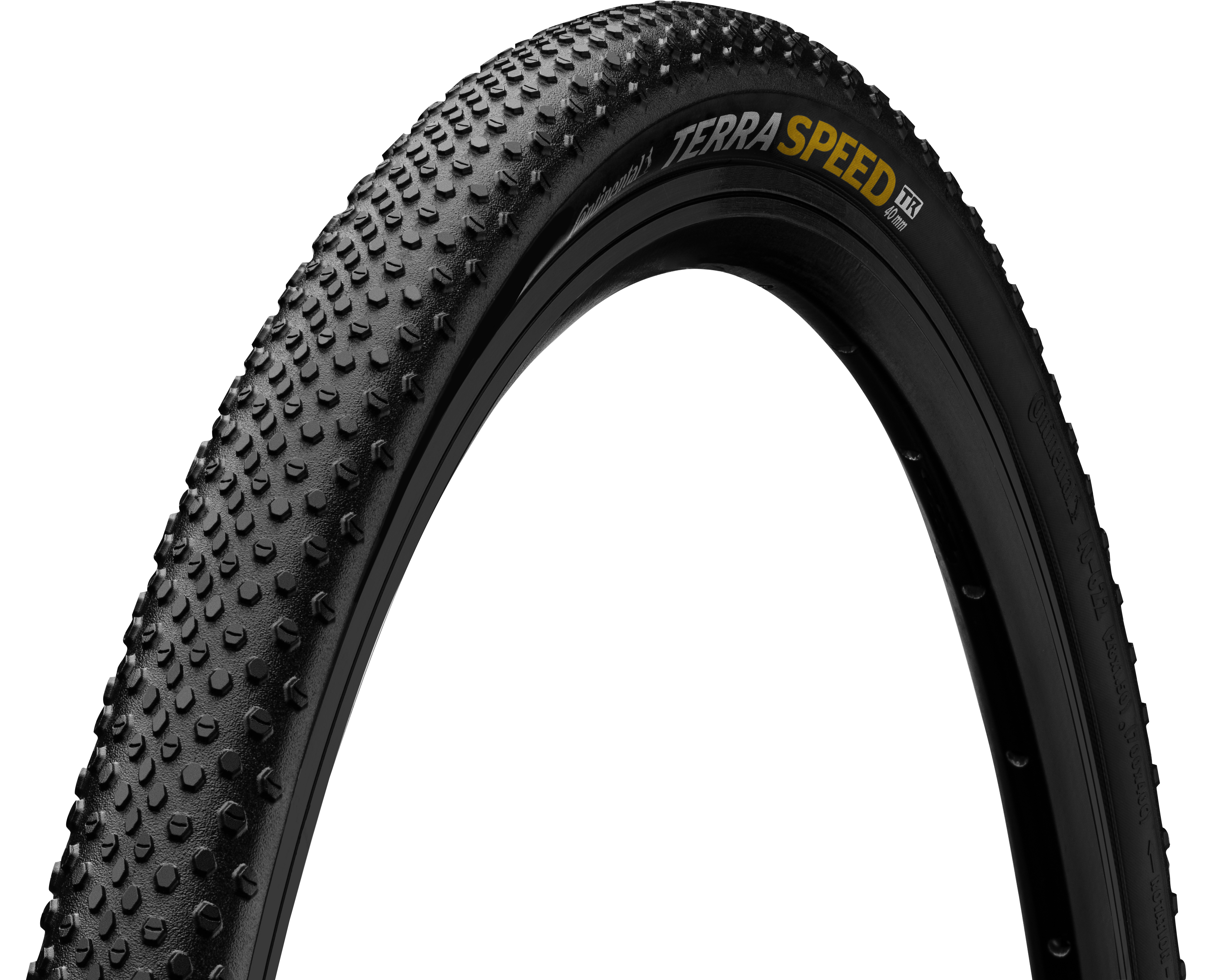 Continental  Terra Speed Protection Tyre Foldable BlackChili Compound  700X40C BLACK/BLACK
