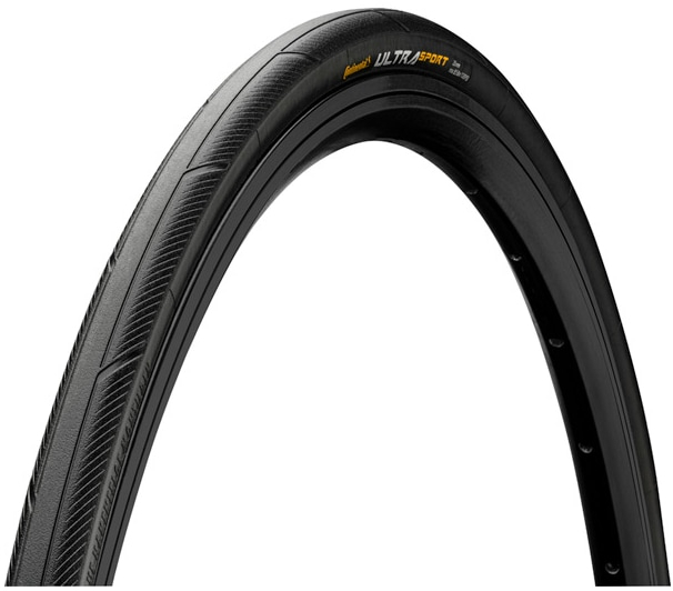 Continental  Ultra Sport III Tyre Foldable Puregrip Compound 650 X 25C Black