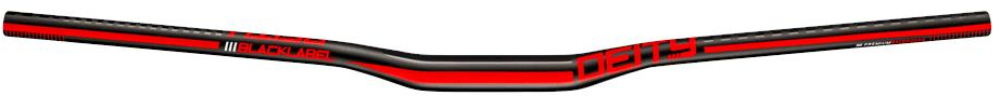 Deity  Blacklabel Aluminium Handlebar 31.8mm Bore 15mm Rise 800MM RED