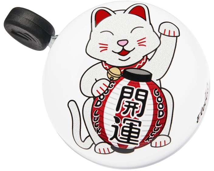 Electra  Lucky Cat Domed Ringer Bike Bell ONE SIZE PEARL WHITE