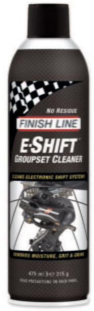 Finish Line  E-Shift Groupset Cleaner, 16 oz Aerosol (475 ml) 16 OZ
